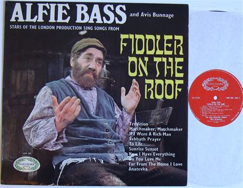 ALFIE BASS Fiddler on the Roof LP 1968: Amazon.co.uk: CDs & Vinyl