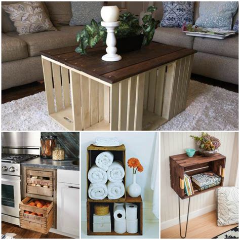 Decorations With Wooden Crates | Shelly Lighting