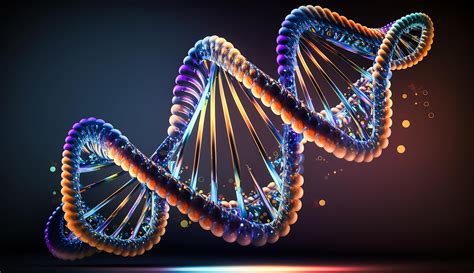 Colorful human DNA strand surrounded, DNA structure, 22379220 Stock ...