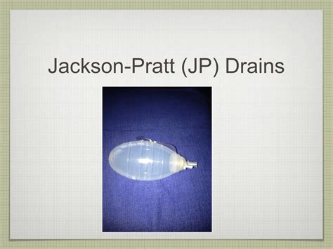 Jackson Pratt Drain Function - Best Drain Photos Primagem.Org