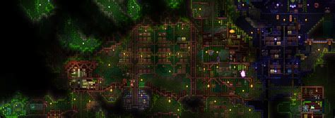 My main base in the Underground Jungle (in progress) : r/Terraria