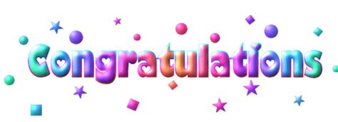 Congratulations Clip Art Animated