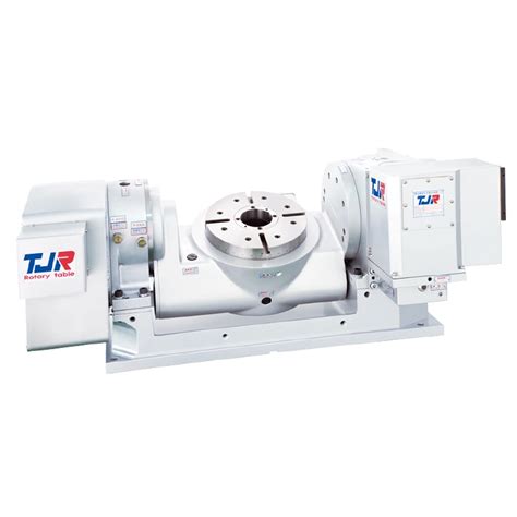 Pneumatic Brake 5th Axis Rotary Table CNC Machine Tjr Tilting Index ...