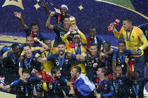 [Video - 2018 World Cup] French football team is world champion ...