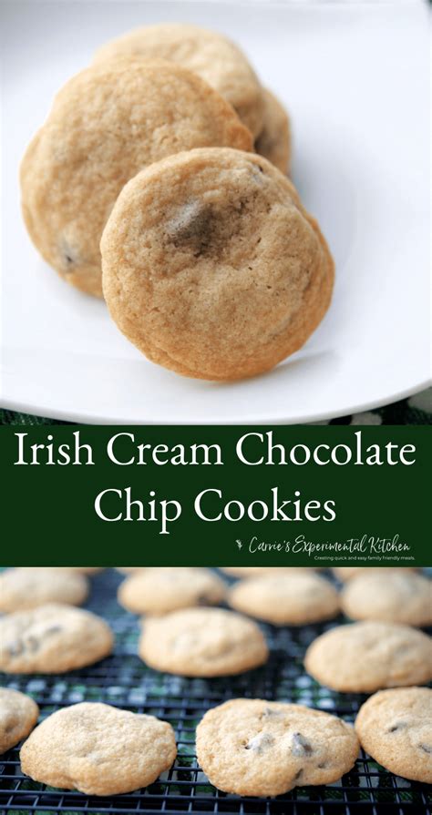 Irish Cream Chocolate Chip Cookies