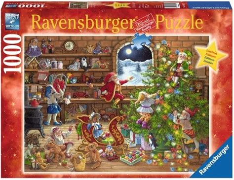 Ravensburger Limited Edition Countdown to Christmas 1000 Piece Puzzle ...