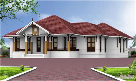 Single storey Kerala home design at 2000 sq.ft