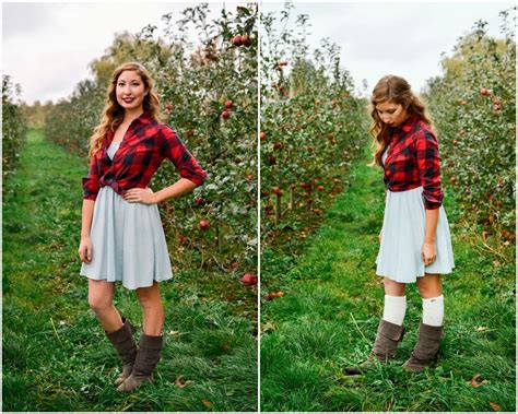 outfit post: plaid over a chambray dress — the farmer's daughter | let ...