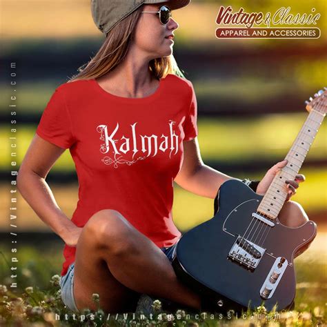 Kalmah Logo Shirt - Vintagenclassic Tee