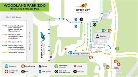 Woodland Park Zoo Map