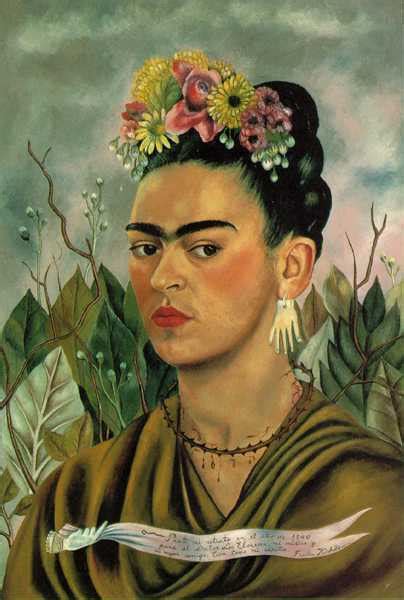 Famous Frida Kahlo Self Portrait