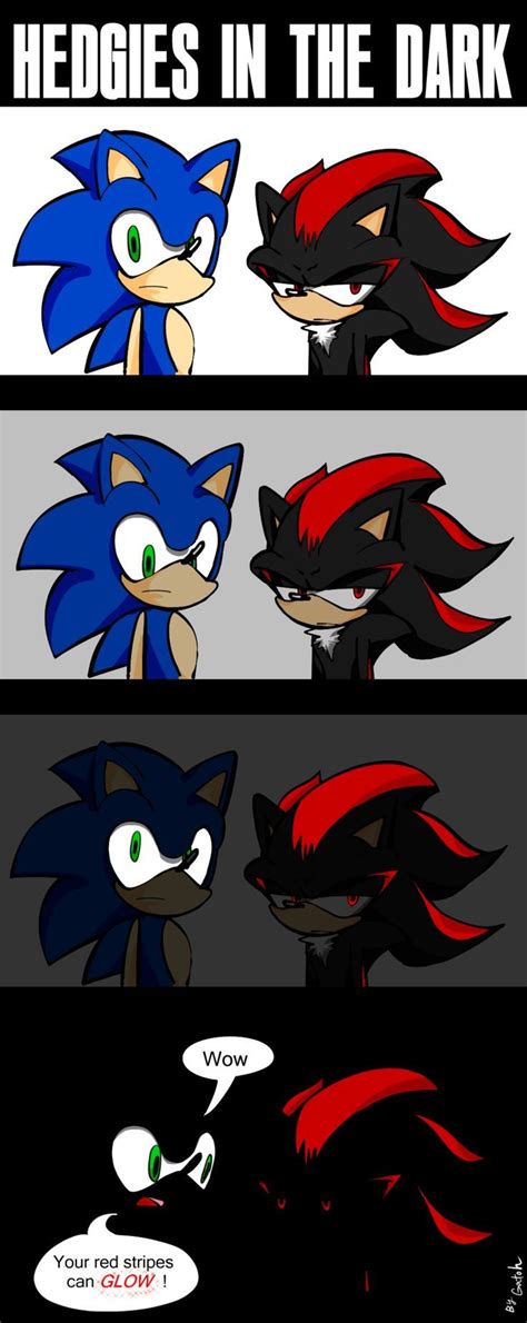 shadow & sonic | Sonic funny, Sonic heroes, Sonic and shadow