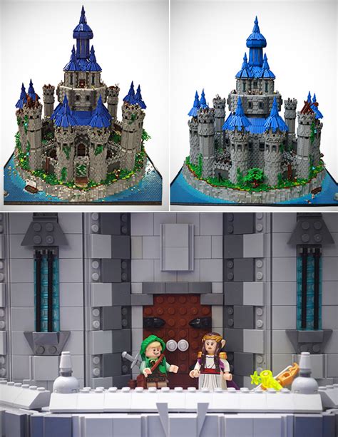 Gamer Spends Over 2-Years Building The Legend of Zelda's Hyrule Castle ...