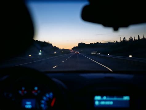 Free Images : light, road, car, night, driving, drive, darkness ...