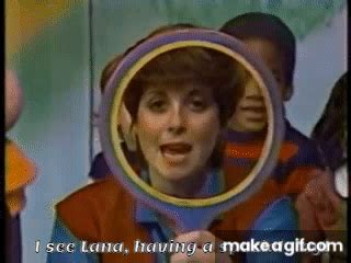 1984 Romper Room Magic Mirror Clip on Make a GIF