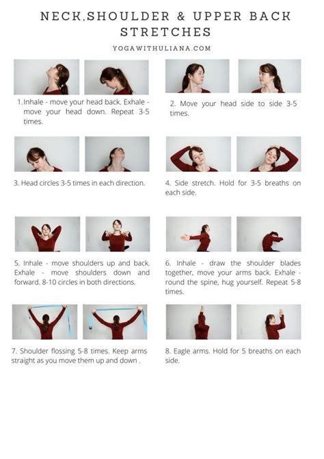 Neck-Shoulder-Upper-Back-stretches-for-office | Neck and shoulder ...