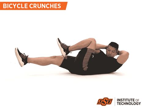 Man In Black Doing Crunches Workout GIF | GIFDB.com