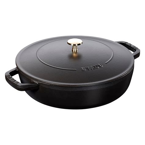 Staub Saute Pan / Black – Borough Kitchen