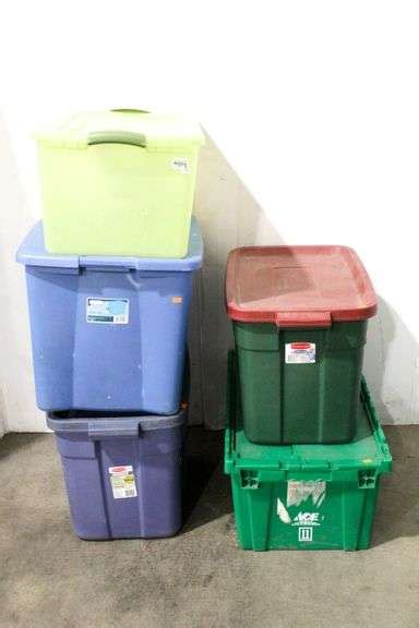 Storage Tubs with Lids - Bunting Online Auctions