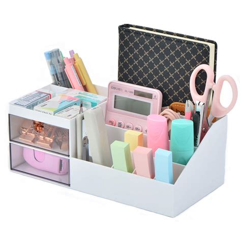 Buy Citmage Desk Organizer Caddy with 12 Compartments Office Workspace ...