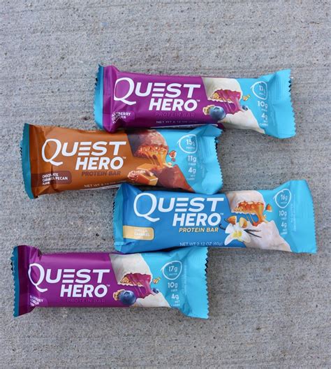 Product Review: Quest Hero Bars // Healthy Living | Healthy living ...