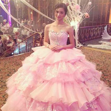 like a princess | Debut gowns, Poofy dress, Quinceanera dresses