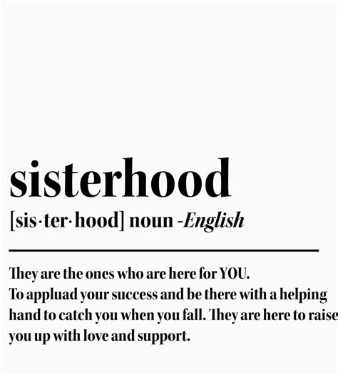 Sisterhood, Typography Prints, Motivational Quotes, Inspirational ...