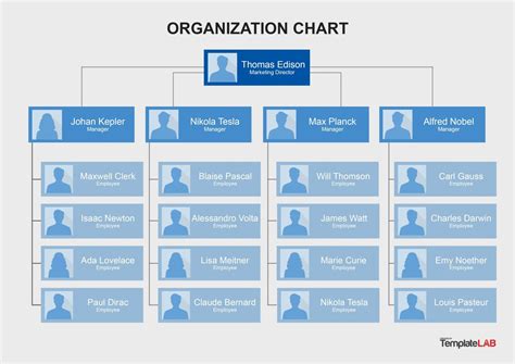 41 Organizational Chart Templates (Word, Excel, PowerPoint, PSD)