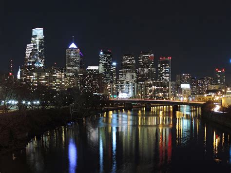 Philadelphia Skyline At Night Photograph by Cityscape Photography