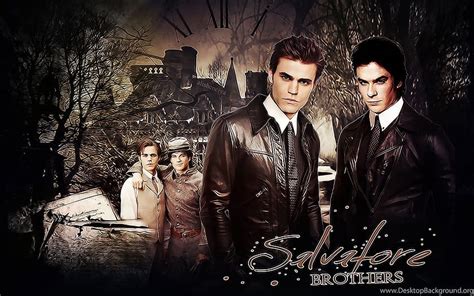 Vampire Diaries Salvatore Brothers » WallDevil ... Backgrounds HD ...