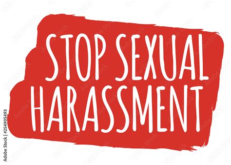 Stop Sexual Harassment Banner. Gender equality Label and Logo. Logo ...