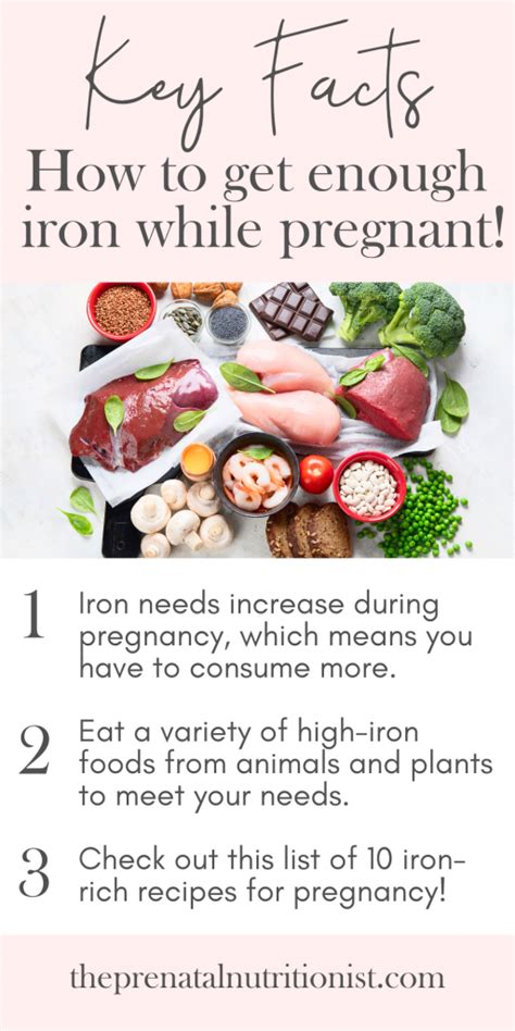 10 Iron Rich Recipes For Pregnancy | The Prenatal Nutritionist