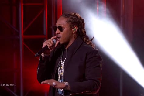 Future Performs "Mask Off," "Used to This" on Kimmel