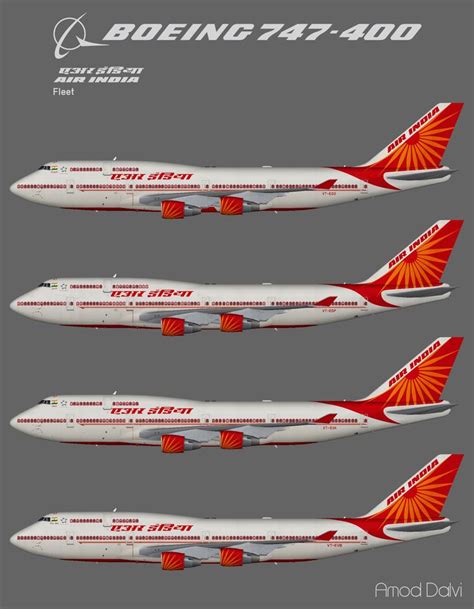 Air India 747-400 | Air india, Boeing, 747 400