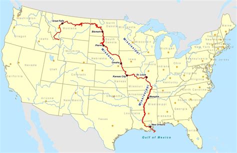 Where does the Mississippi river start and end – MyWaterEarth&Sky