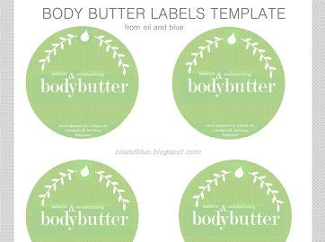 DIY PERFUMED BODY BUTTER LABELS - free printable | Labels printables ...