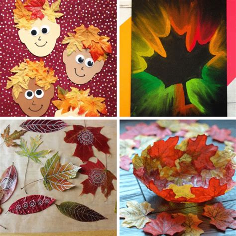 24 Fall Leaf Art Projects for Kids - Fantastic Fun & Learning