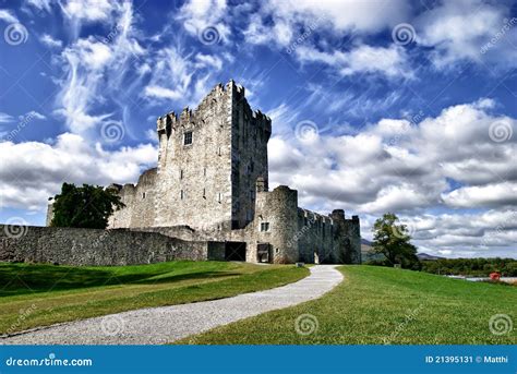 Ross Castle, Killarney, Ireland Stock Image - Image of outdoor, house ...