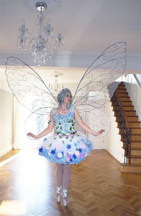 Fairy costume with giant leds wings – Artofit