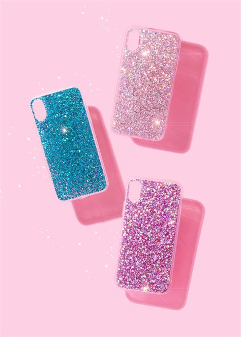 Violet Tinder Studios X Cellular Outfitters | Glitter case, Pretty ...