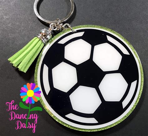 Soccer Ball acrylic keychain | Keychain, Acrylic keychains, Unique ...