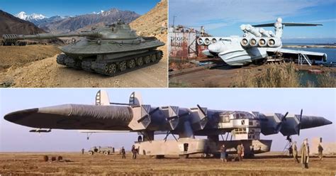 15 Crazy, Top Secret Soviet Military Vehicles That Make No Sense