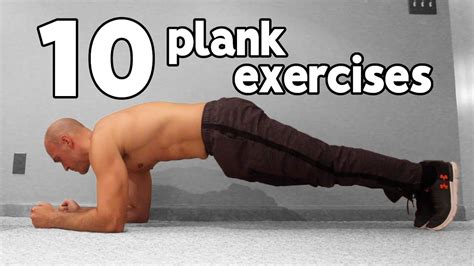 Planks For Beginners | Proper Form + 10 Plank Exercises - YouTube