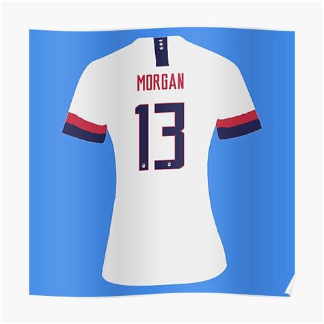 "Alex Morgan USA - #13 Jersey" Poster by cocreations | Redbubble