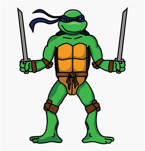 Ninja Turtle Leonardo Drawings