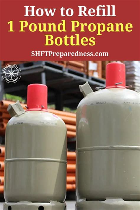 How to Refill 1 Pound Propane Bottles - SHTFPreparedness