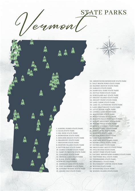 Vermont State Park Map: A Guide for Outdoor Enthusiasts