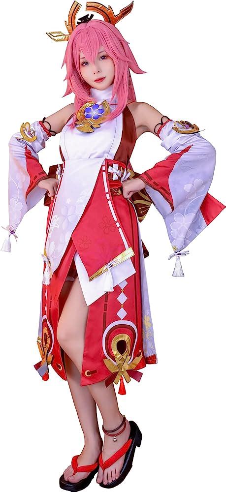 フルセット Nuoqi Yae Miko Cosplay Outfits Lady Yae Cosplay Costumes Full Set ...