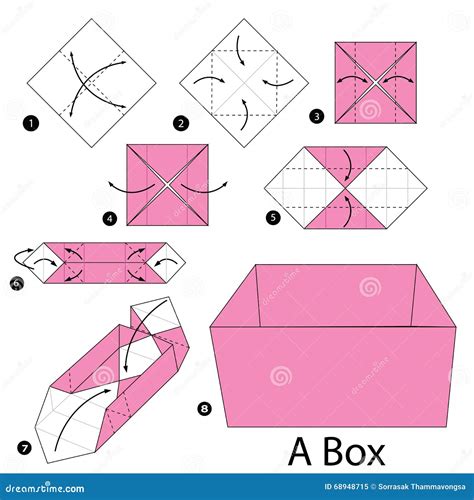 How To Make Origami Box With Lid Step By Step