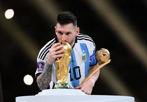 Lionel Messi's bombshell announcement after triumph in World Cup final